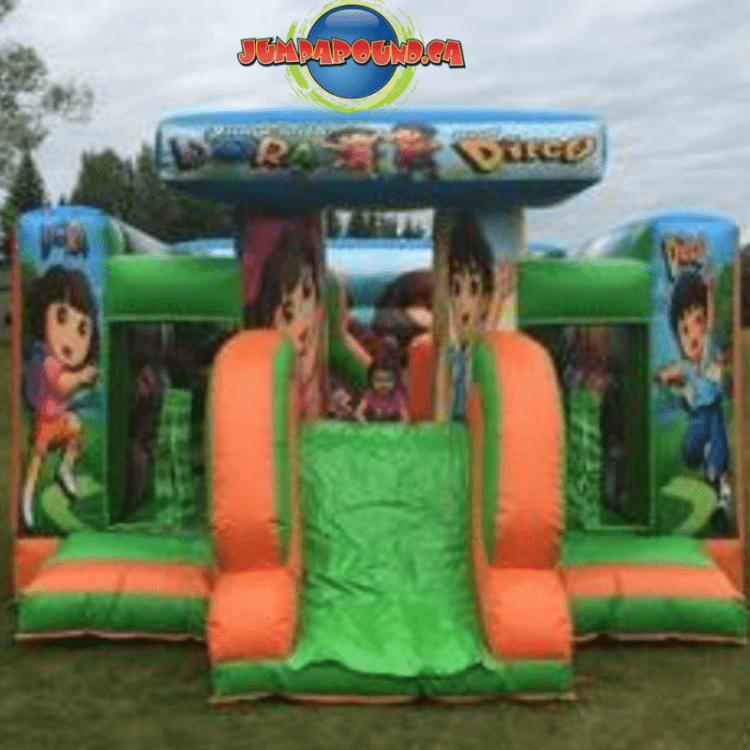 Dora bouncy castle